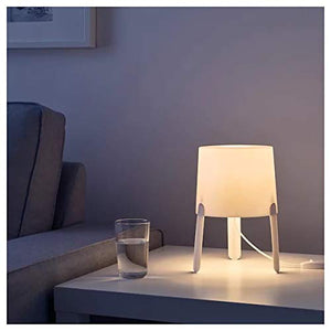 Ikea TVÄRS Table lamp, White (White) - Home Decor Lo
