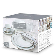 Load image into Gallery viewer, Noritake Japan - Porcelain Dinner Set of 37 pcs, Service for 8 - Luxury Dining and Kitchen Set - Hearth Collection Winter Sonata Golden Dinnerware Set