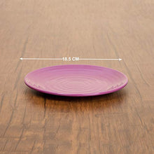 Load image into Gallery viewer, Home Centre Alora-Malia Textured Side Plate - Purple - Home Decor Lo