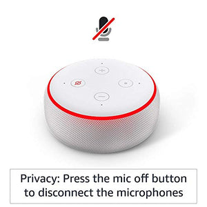 Echo Dot (3rd Gen) – Smart speaker with Alexa (Black) - Home Decor Lo