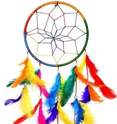 HASTHIP Dream Catcher Wall Hanging(Pink) – Home Decor Lo