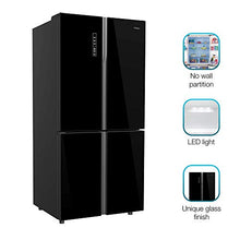 Load image into Gallery viewer, Haier 712 L Inverter Frost-Free Side-by-Side Refrigerator with Twin Inverter Technology (HRB-738BG, Black Glass) - Home Decor Lo