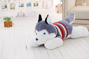 Chocozone Husky Dog Soft Toy Birthday Gift for Kids- Dog Lovers, 70cm - Home Decor Lo