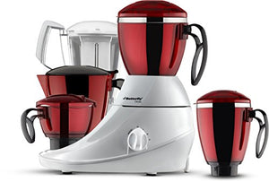 Butterfly Desire Mixer Grinder with 4 Jars (Red and White) - Home Decor Lo
