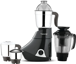 Butterfly Smart 750-Watt Mixer Grinder with 4 Jar (Grey) & Smart 150-Watt Table Top Wet Grinder with Coconut Scrapper Attachment (White) Combo - Home Decor Lo