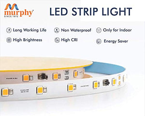 Murphy 25W LED Strip 2835 Cove Light 5 Metre (Cool White, Pack of 1) with Driver - Home Decor Lo