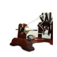Load image into Gallery viewer, RainSound Wooden Charkha | Gandhi Charkha | Spinning Wheel | Home Decore Handicraft | Brown Colour - Home Decor Lo