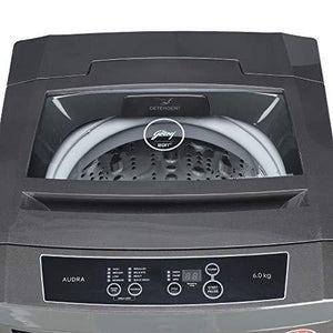 Godrej 6 Kg 5 Star Fully-Automatic Top Loading Washing Machine (WTEON 600 AD 5.0 ROGR, Grey) - Home Decor Lo