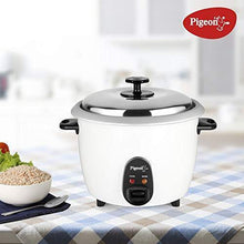 Load image into Gallery viewer, Pigeon by Stovekraft Joy Rice Cooker 1.8L (White) - Home Decor Lo