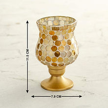 Load image into Gallery viewer, Home Centre Nova Mini Mosaic Candle Holder - Set of 2 - Home Decor Lo