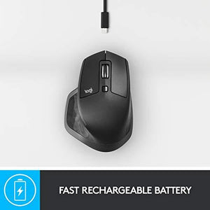 Logitech MX Master 2S Wireless Mouse with FLOW Cross-Computer Control and File Sharing for PC and Mac - Home Decor Lo