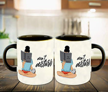 Load image into Gallery viewer, Whats Your Kick - Don’t Disturb Books Reading, Reader Inspired Designer Printed Black Ceramic Coffee |Tea | Milk Mug (Gift | Books | Motivational Quotes | Hobby (Multi 8) - Home Decor Lo