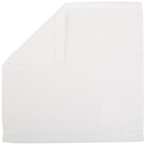 AmazonBasics Cotton Face Towel - 448 GSM - Pack of 24, White - Home Decor Lo