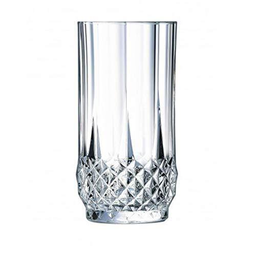 PrimeWorld Glassware Water/Juice Glass - 6 Pieces, Transparent, 300 ml - Home Decor Lo