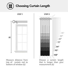 Load image into Gallery viewer, Deconovo Blackout Curtains Grommets with Dots Pattern Thermal Insulated Drapes for Bedroom and Sliding Glass Door 52 x 84 Inch Grey 2 Panels - Home Decor Lo