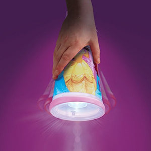 Disney Princess Tilt Torch and Bedside Night Light for Kids (Pink) - Home Decor Lo
