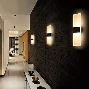Smartway ® - 6W Rectangle Wall Led Lamp (Warm White) - Home Decor Lo
