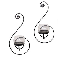 Load image into Gallery viewer, TIED RIBBONS Set of 2 Wall Hanging Tealight Candle Holder