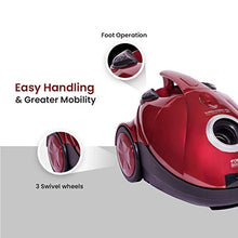Load image into Gallery viewer, Eureka Forbes Quick Clean DX 1200-Watt Vacuum Cleaner for Home with Free Reusable dust Bag (Red) - Home Decor Lo