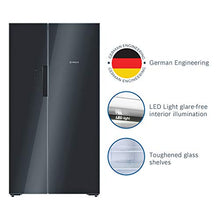Load image into Gallery viewer, Bosch 655 L Frost Free Side-by-Side Refrigerator(KAN92LB35I, Black, Inverter Compressor) - Home Decor Lo
