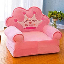 Load image into Gallery viewer, Homescape Kids Sofa Cum Bed and Chair for Comfort(Good Back Support)(Pink)(USE for Baby of Age 0-2 Years) - Home Decor Lo