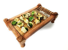 Load image into Gallery viewer, Ek Do Dhai Wood Khaat Platter, Multicolor - Home Decor Lo