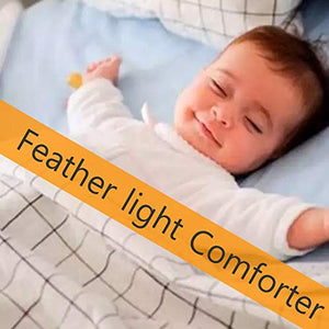 Divine Casa Microfiber Comforter/Blanket/Quilt/Duvet Lightweight, All Weather, Reversible Single Comforter Set of 2, Green and Blue- Abstract (110 GSM) - Home Decor Lo