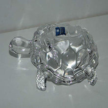 Load image into Gallery viewer, Neel Madhav Vastu Feng Shui Crystal Turtle Tortoise with Plate for Good Luck Feng Shui Tortoise Turtle Best Gift for Career &amp; Luck - Home Decor Lo