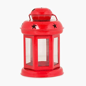 Home Centre Salsa Star Lantern - Red - Home Decor Lo