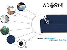 Load image into Gallery viewer, Adorn India Rio Highback 3-1-1 5 Seater Sofa Set (Blue) - Home Decor Lo