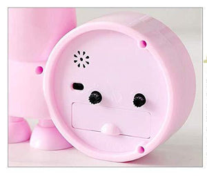 KRH Peppa Pig Kid's Cute Cartoon Table/Desk/Shelf Alarm Clock/Best for Gifting/Return Gift/Round Dial/Home Decoration/Office Decoration/Kids Room Décor - Home Decor Lo