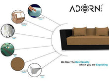 Load image into Gallery viewer, Adorn India Almond Three Seater Sofa Cum Bed (Black and Camel) - Home Decor Lo