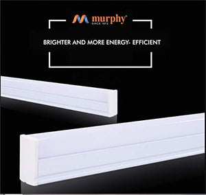 Murphy LED Tube Light 4 Feet 20W Cool White Pack of 3 - Home Decor Lo