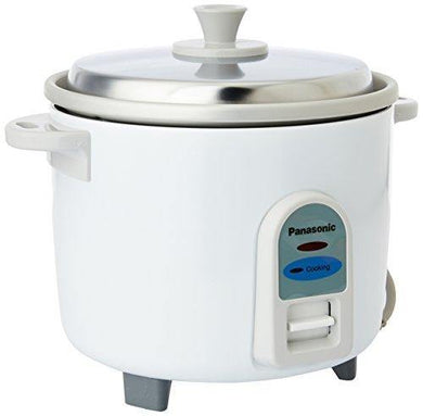 Panasonic SR-WA10 450-Watt Automatic Cooker Without Warmer (White)(Raw Capacity-0.6 kgs) - Home Decor Lo