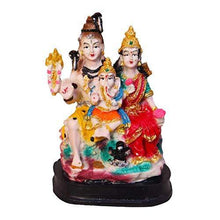 Load image into Gallery viewer, Big Bulk Lord Shiv Parivar Idol Shiv Parwati God Shiva Family Handicraft Decorative Statue Spiritual Puja Vastu Showpiece Figurine Religious Murti - Home Decor Lo