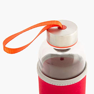 Home Centre Favola-Cyprus Water Bottle with Pouch - 600ml - Red - Home Decor Lo