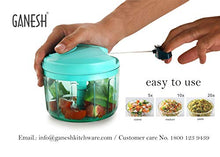 Load image into Gallery viewer, Ganesh Chopper Vegetable Cutter, Pool Green (725 ml) - Home Decor Lo