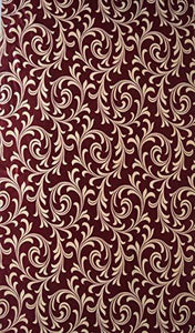 Home Sizzler 2 Piece Eyelet Polyester Window Curtain - 5ft, Maroon - Home Decor Lo