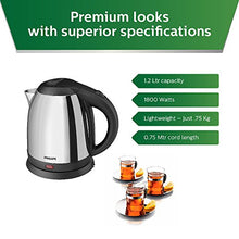 Load image into Gallery viewer, Philips HD9303/02 1.2-Litre Electric Kettle (Multicolor) - Home Decor Lo