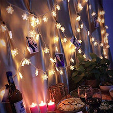 Load image into Gallery viewer, PESCA Snowflakes Light 40 LED with 6 m Length (Warm White) - Home Decor Lo