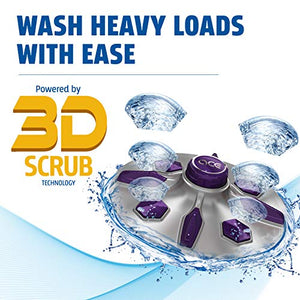 Whirlpool 9 Kg 5 Star Semi-Automatic Top Loading Washing Machine (ACE XL 9, Graphite Grey, 3D Scrub Technology) - Home Decor Lo