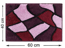 Load image into Gallery viewer, SSHOMEZ Super Soft Microfiber Anti-Slip Bath Mat 40x60 cm – Pack of 1 (Purple) - Home Decor Lo
