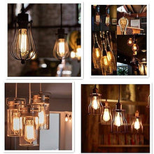 Load image into Gallery viewer, GreyWings LED 4-Watts E27 LED Warm White Fancy Filament Bulb Pack of 3 - Home Decor Lo