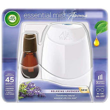 Load image into Gallery viewer, Airwick Essential Mist Automatic Fragrance Mist Diffuser Kit (Machine + Relaxing Lavender refill - 20 ml) - Home Decor Lo