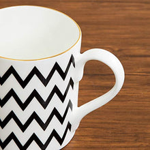 Load image into Gallery viewer, Home Centre Charlie Andrey Chevron Print Coffee Mug - Home Decor Lo