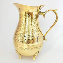 Load image into Gallery viewer, KBB Brass JUG SAMRAT/Home DÉCOR/Gift/Tableware (1.25 LTR) - Home Decor Lo