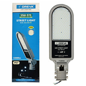 Oreva Waterproof IP67 Full Metal Body LED Street Light 7000 Lumen With Clamp (70.00 Watts) - Home Decor Lo