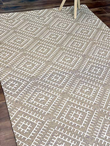 Award Velvet's Cotton Geometric Design Medium Size Rug ( 4ft x 6ft ) - Home Decor Lo