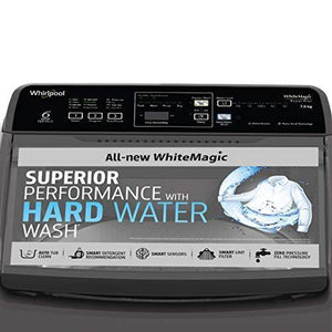 Whirlpool 7 Kg 5 Star Royal Plus Fully-Automatic Top Loading Washing Machine (WHITEMAGIC ROYAL PLUS 7.0, Grey, Hard Water Wash) - Home Decor Lo