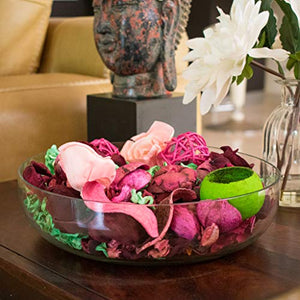 Scentattva.com Rose Potpourri Fragrant Dried Flowers Leaves for Home, Office Decoration (Multicolour, 200 gm) - Home Decor Lo